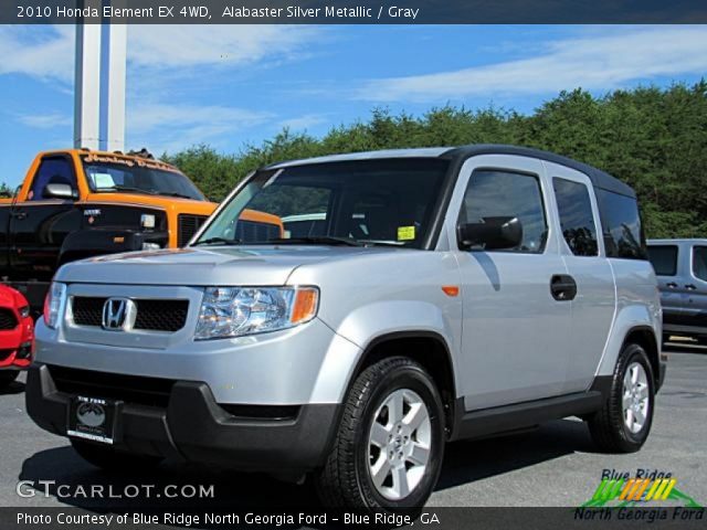 2010 Honda Element EX 4WD in Alabaster Silver Metallic