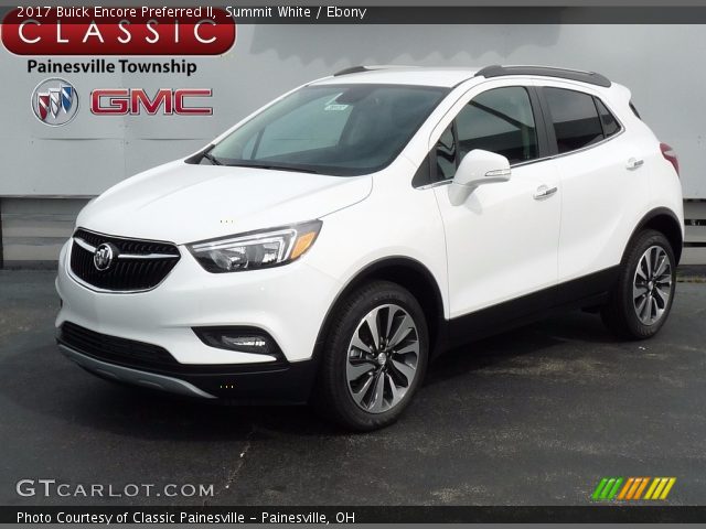 2017 Buick Encore Preferred II in Summit White