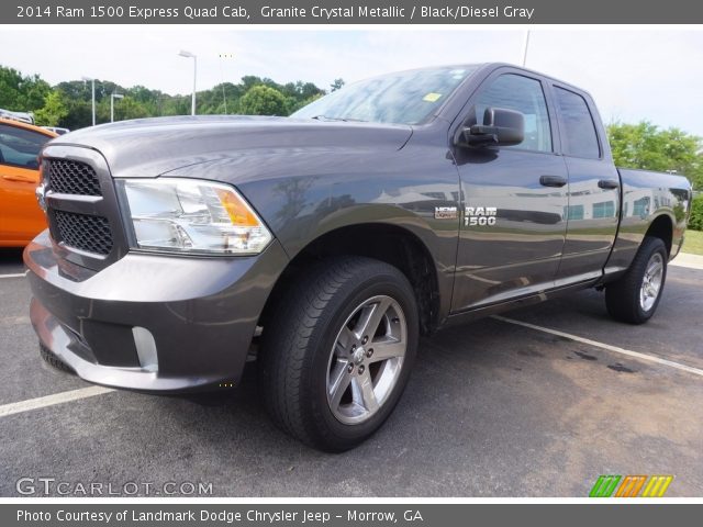 2014 Ram 1500 Express Quad Cab in Granite Crystal Metallic