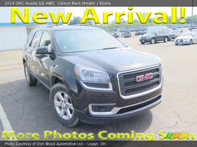 2014 GMC Acadia SLE AWD in Carbon Black Metallic