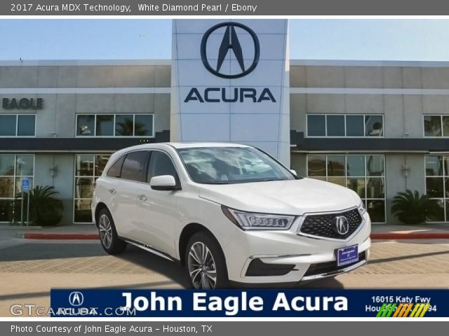 2017 Acura MDX Technology in White Diamond Pearl