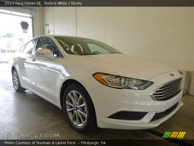 2017 Ford Fusion SE in Oxford White