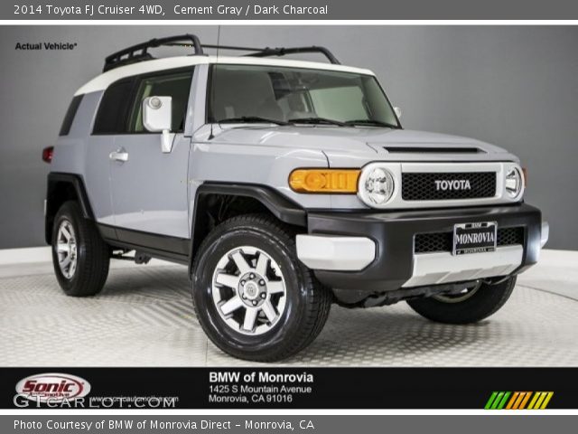 2014 Toyota FJ Cruiser 4WD in Cement Gray
