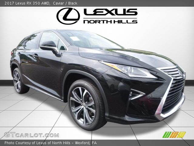 2017 Lexus RX 350 AWD in Caviar