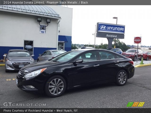2014 Hyundai Sonata Limited in Phantom Black Metallic