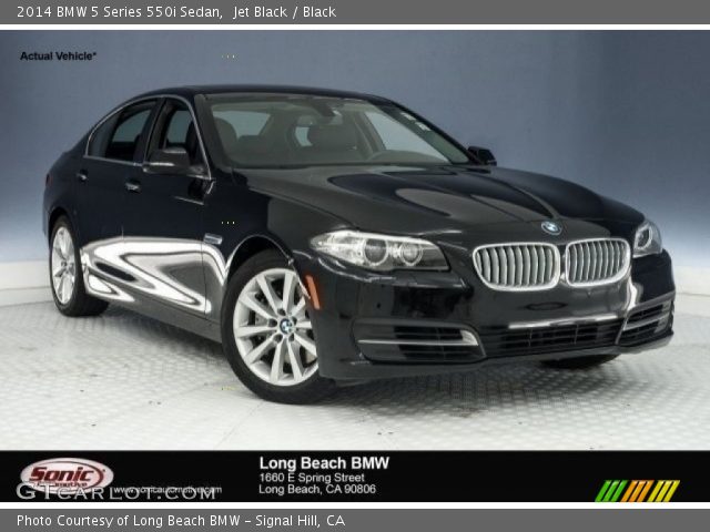 2014 BMW 5 Series 550i Sedan in Jet Black