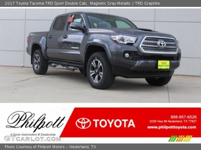 2017 Toyota Tacoma TRD Sport Double Cab in Magnetic Gray Metallic