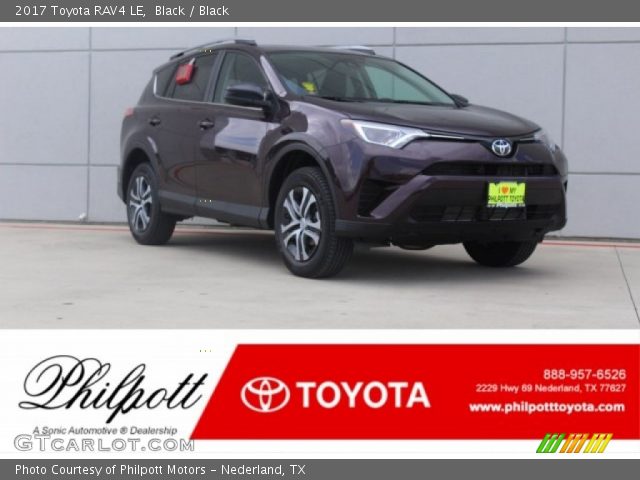 2017 Toyota RAV4 LE in Black