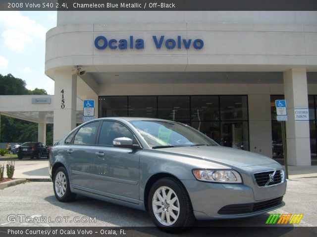 2008 Volvo S40 2.4i in Chameleon Blue Metallic