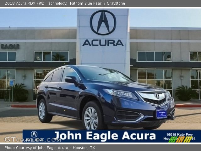 2018 Acura RDX FWD Technology in Fathom Blue Pearl