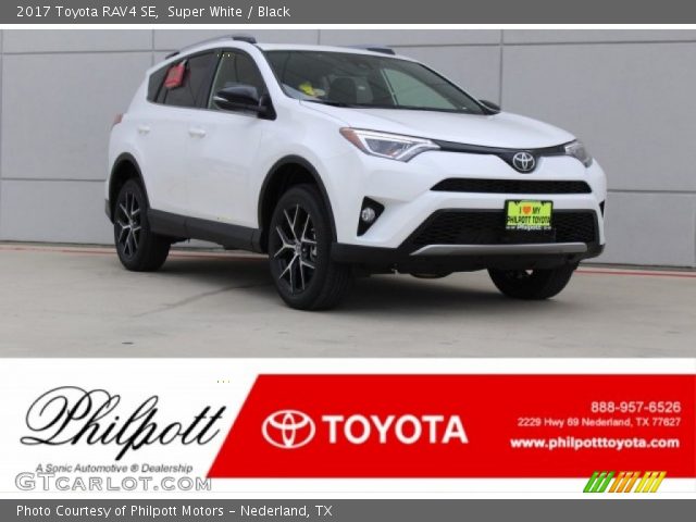 2017 Toyota RAV4 SE in Super White
