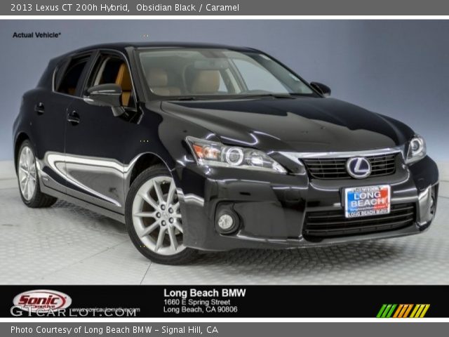 2013 Lexus CT 200h Hybrid in Obsidian Black