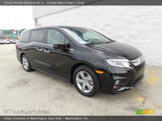 2018 Honda Odyssey EX-L in Crystal Black Pearl