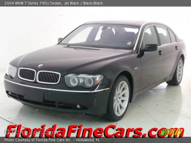 2004 BMW 7 Series 745Li Sedan in Jet Black