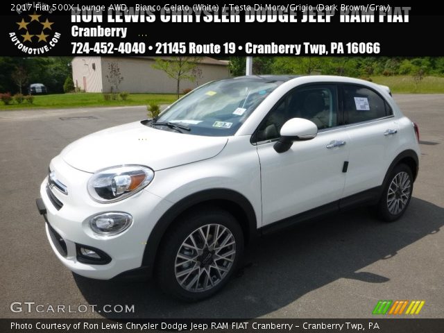 2017 Fiat 500X Lounge AWD in Bianco Gelato (White)