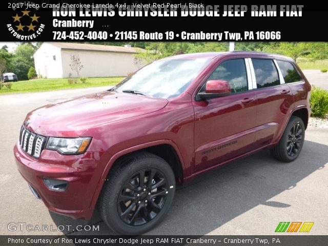 2017 Jeep Grand Cherokee Laredo 4x4 in Velvet Red Pearl