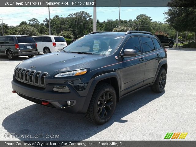 2017 Jeep Cherokee Trailhawk 4x4 in Rhino