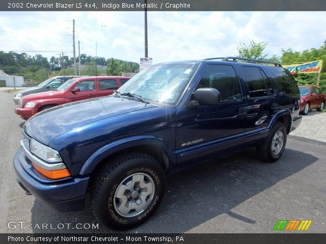 2002 Chevrolet Blazer LS 4x4 in Indigo Blue Metallic