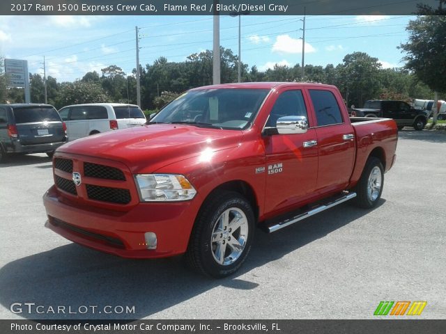 2017 Ram 1500 Express Crew Cab in Flame Red