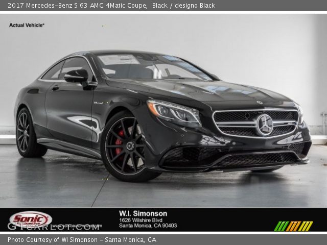 2017 Mercedes-Benz S 63 AMG 4Matic Coupe in Black