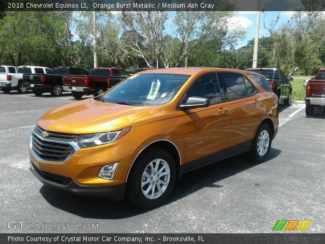 2018 Chevrolet Equinox LS in Orange Burst Metallic