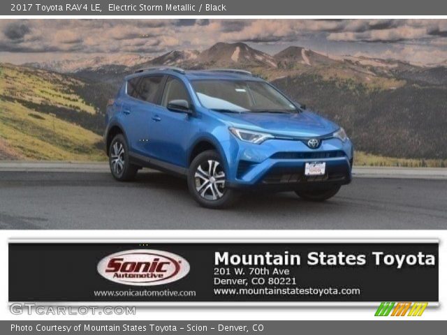 2017 Toyota RAV4 LE in Electric Storm Metallic