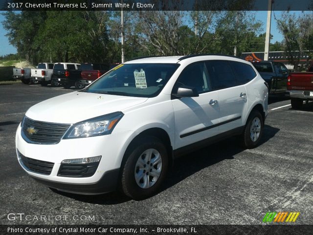 2017 Chevrolet Traverse LS in Summit White