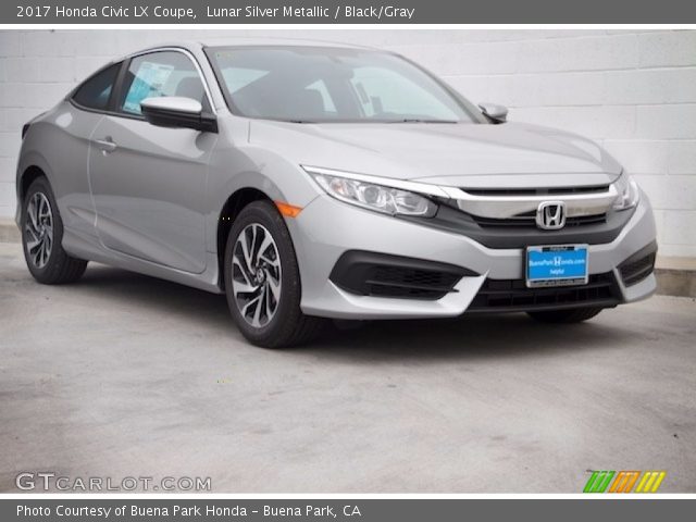 2017 Honda Civic LX Coupe in Lunar Silver Metallic