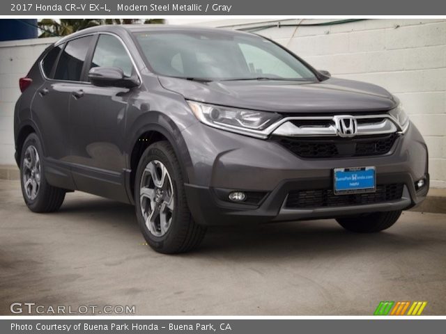 2017 Honda CR-V EX-L in Modern Steel Metallic