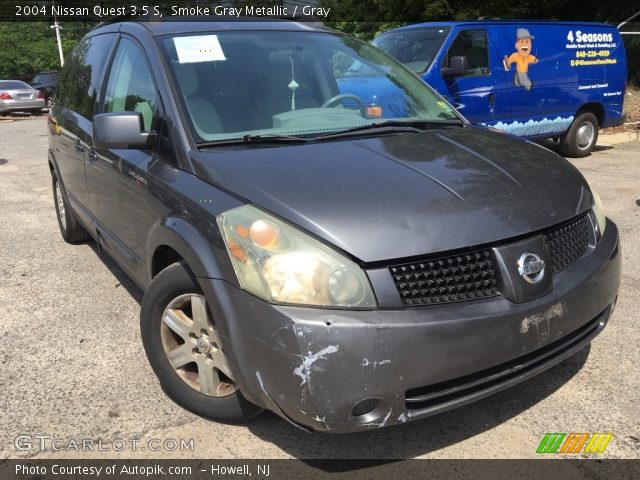 2004 Nissan Quest 3.5 S in Smoke Gray Metallic