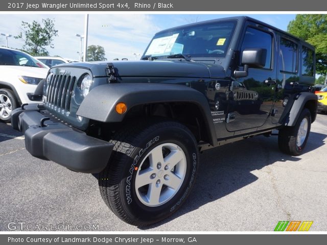 2017 Jeep Wrangler Unlimited Sport 4x4 in Rhino