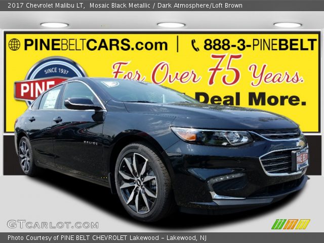 2017 Chevrolet Malibu LT in Mosaic Black Metallic