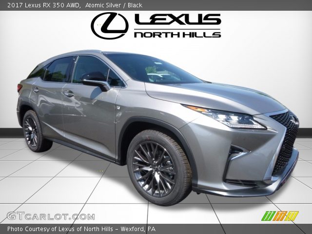 2017 Lexus RX 350 AWD in Atomic Silver
