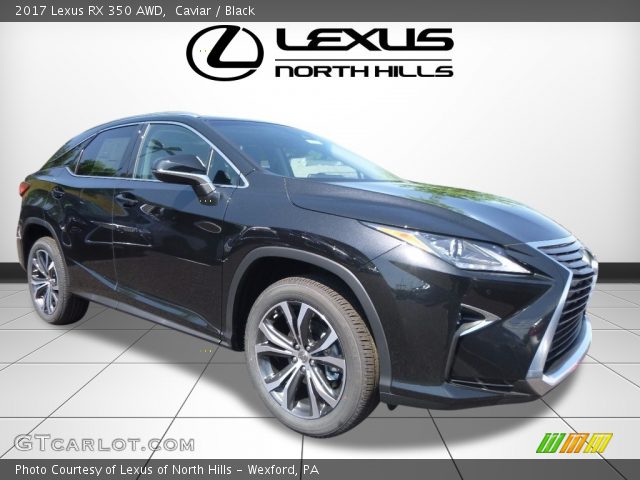 2017 Lexus RX 350 AWD in Caviar