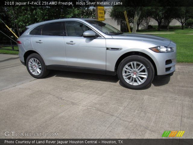 2018 Jaguar F-PACE 25t AWD Prestige in Indus Silver Metallic
