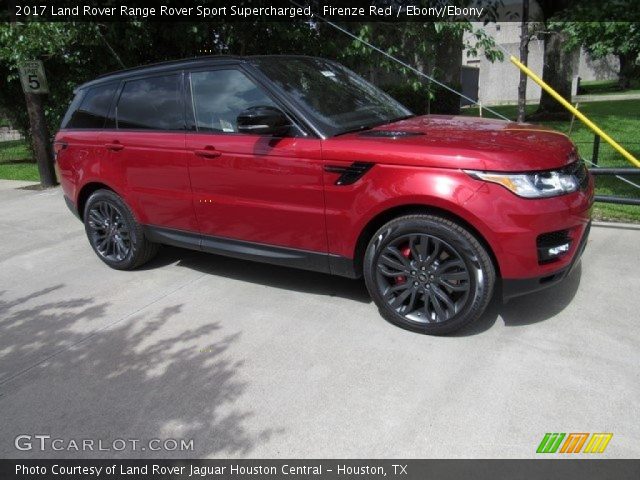 2017 Land Rover Range Rover Sport Supercharged in Firenze Red