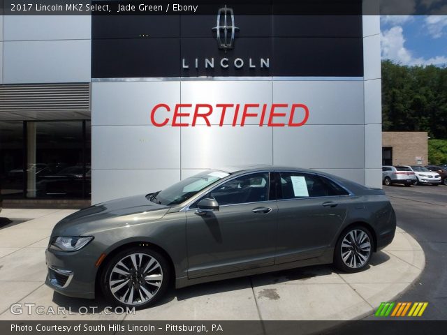 2017 Lincoln MKZ Select in Jade Green
