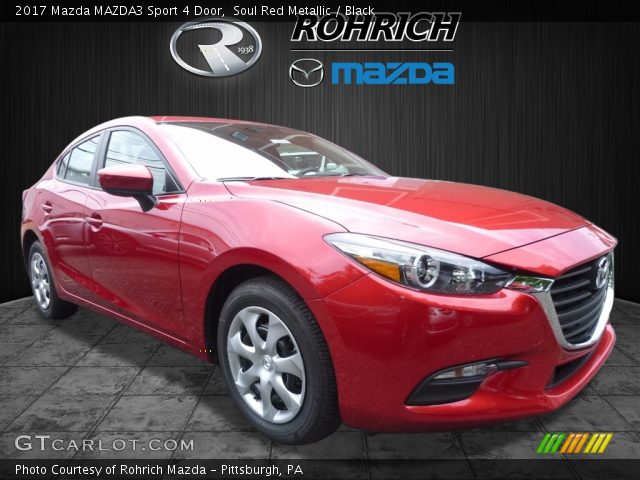 2017 Mazda MAZDA3 Sport 4 Door in Soul Red Metallic