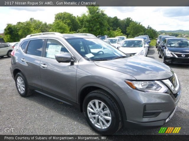 2017 Nissan Rogue SV AWD in Gun Metallic