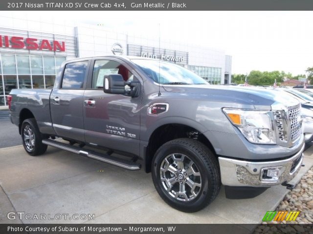 2017 Nissan TITAN XD SV Crew Cab 4x4 in Gun Metallic