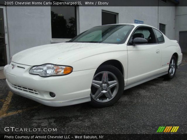 2005 Chevrolet Monte Carlo Supercharged SS in White