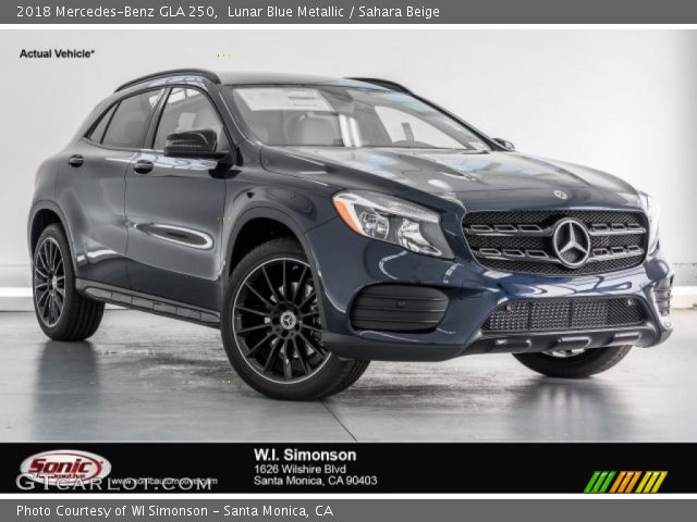 2018 Mercedes-Benz GLA 250 in Lunar Blue Metallic