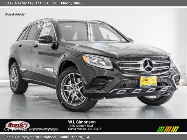 2017 Mercedes-Benz GLC 300 in Black