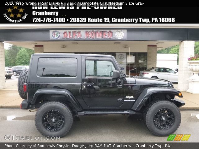 2010 Jeep Wrangler Sahara 4x4 in Black