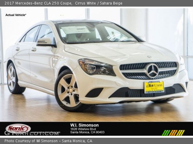 2017 Mercedes-Benz CLA 250 Coupe in Cirrus White