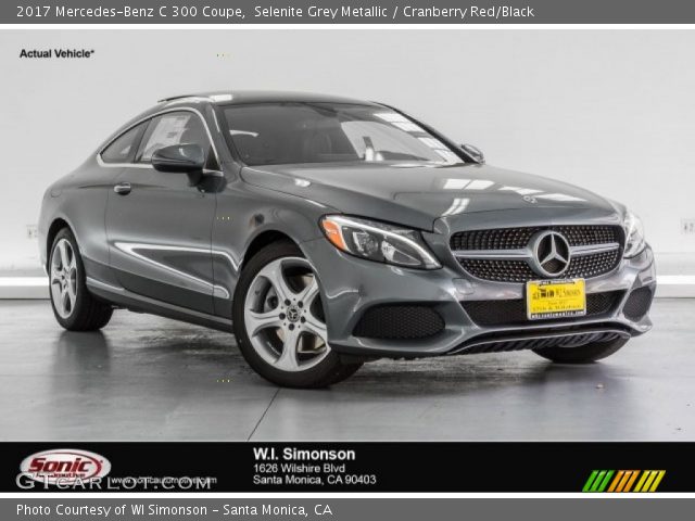 2017 Mercedes-Benz C 300 Coupe in Selenite Grey Metallic