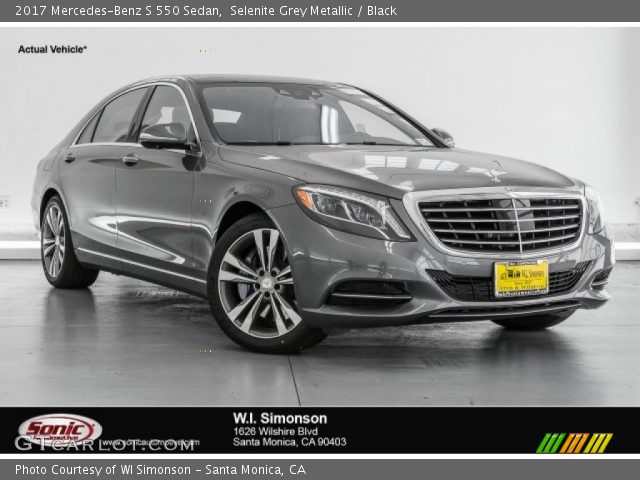 2017 Mercedes-Benz S 550 Sedan in Selenite Grey Metallic