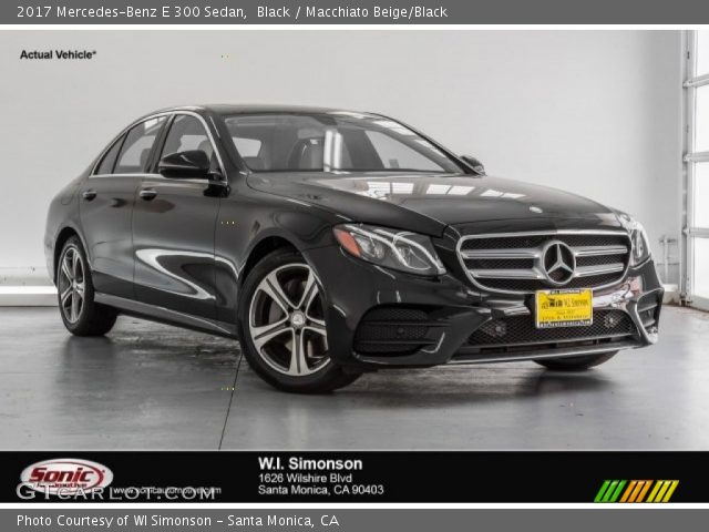 2017 Mercedes-Benz E 300 Sedan in Black