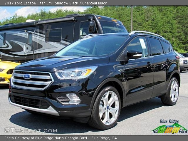 2017 Ford Escape Titanium in Shadow Black