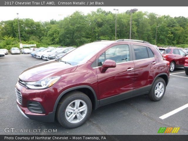 2017 Chevrolet Trax LT AWD in Crimson Metallic